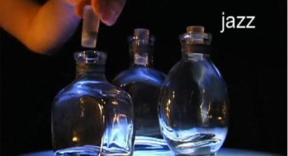 Wetterprognose vom Flaschengeist “musicBottles”